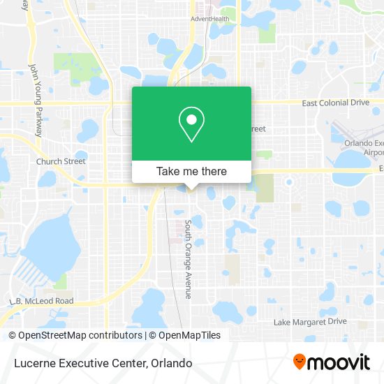 Lucerne Executive Center map