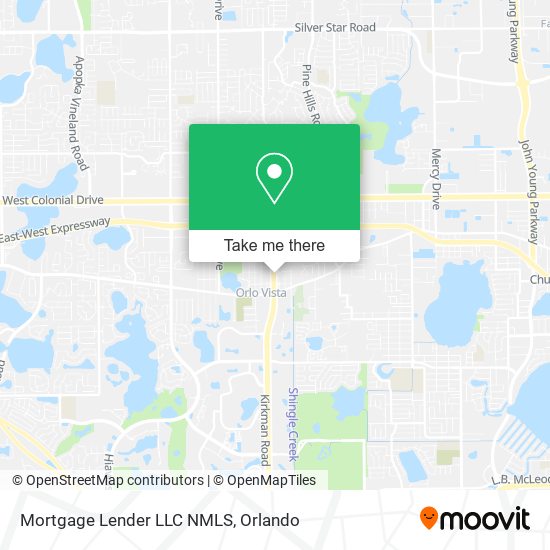 Mapa de Mortgage Lender LLC NMLS