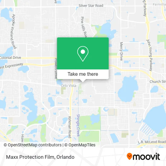Maxx Protection Film map