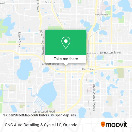 CNC Auto Detailing & Cycle LLC map