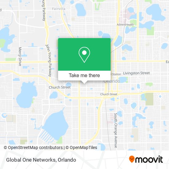 Mapa de Global One Networks