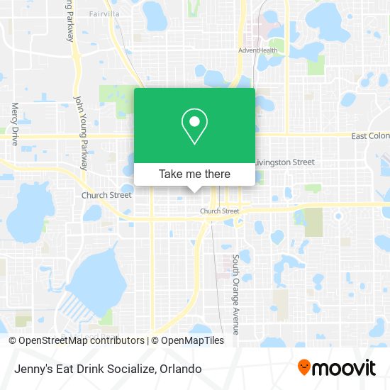 Mapa de Jenny's Eat Drink Socialize