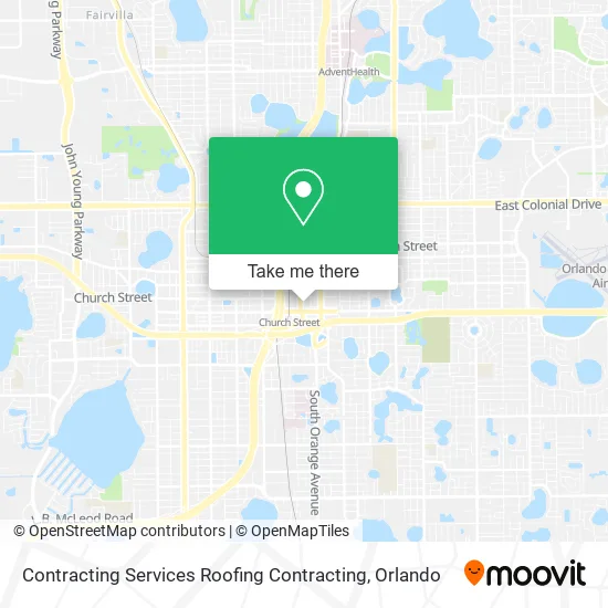 Mapa de Contracting Services Roofing Contracting