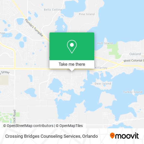 Mapa de Crossing Bridges Counseling Services