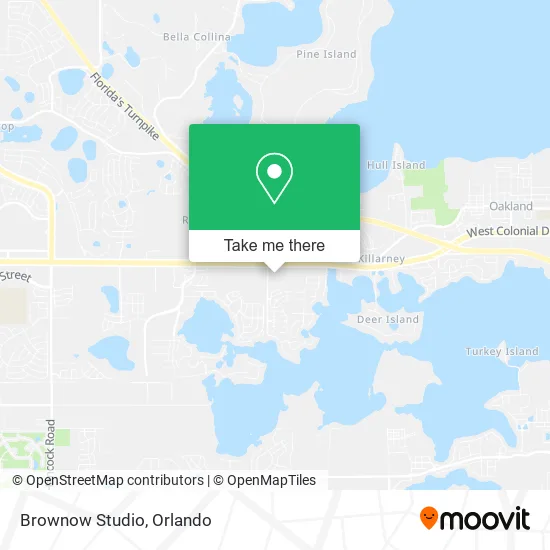 Brownow Studio map
