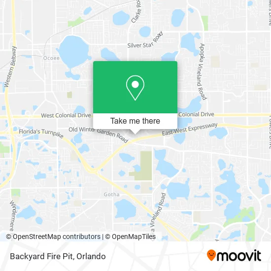 Backyard Fire Pit map