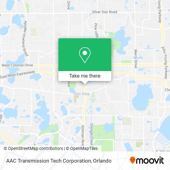 Mapa de AAC Transmission Tech Corporation