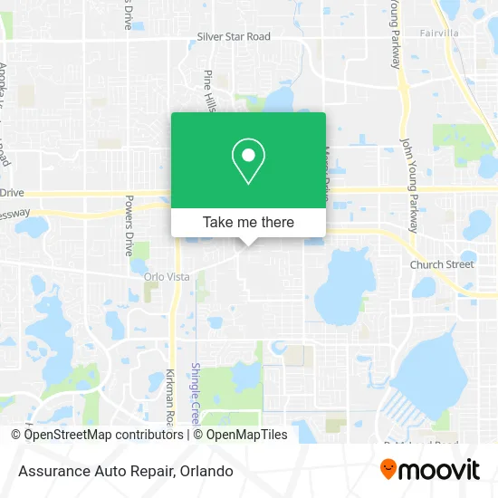 Assurance Auto Repair map