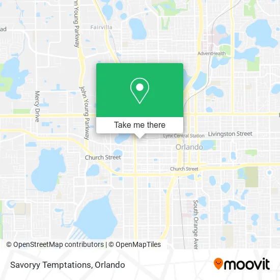 Savoryy Temptations map