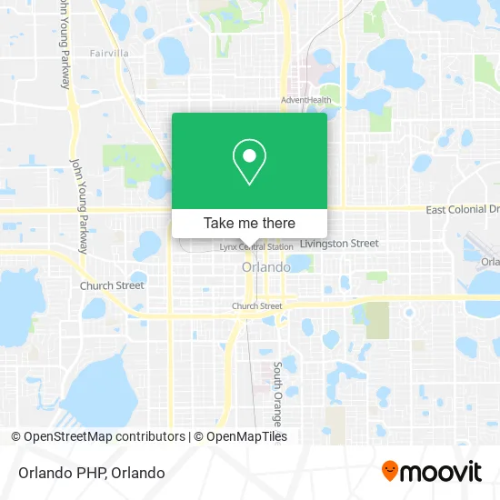 Orlando PHP map
