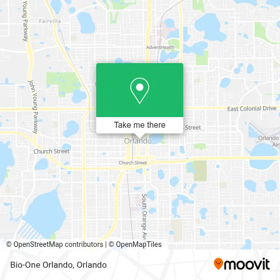 Bio-One Orlando map