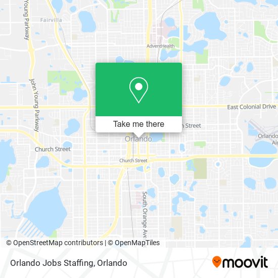Mapa de Orlando Jobs Staffing