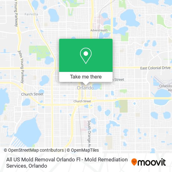 All US Mold Removal Orlando Fl - Mold Remediation Services map
