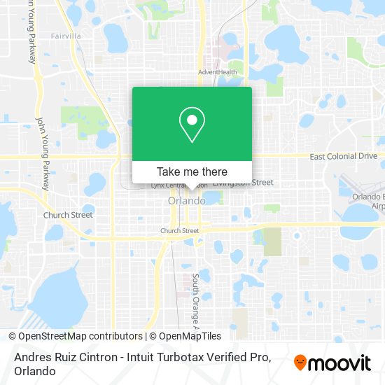 Andres Ruiz Cintron - Intuit Turbotax Verified Pro map