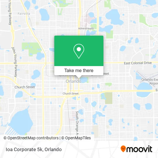 Mapa de Ioa Corporate 5k