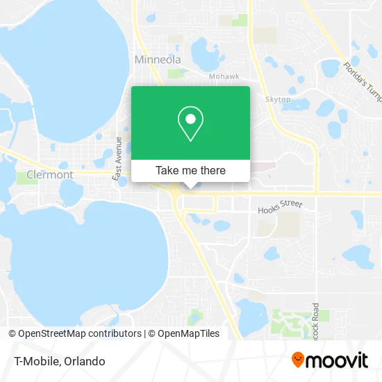 T-Mobile map