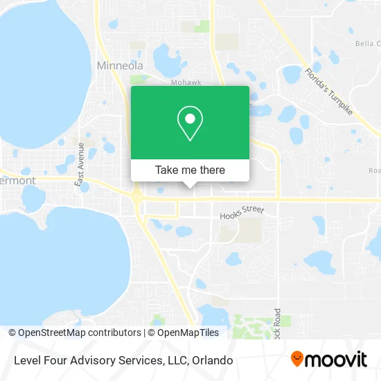 Level Four Advisory Services, LLC map