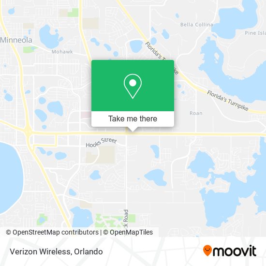 Verizon Wireless map