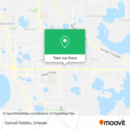 Optical Outlets map