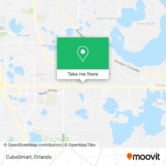 CubeSmart map
