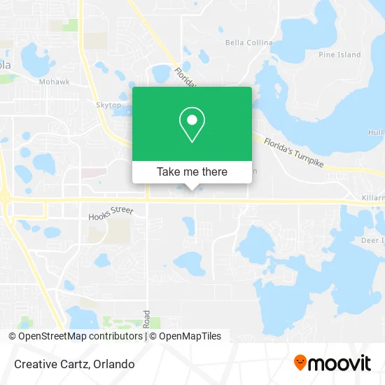 Creative Cartz map