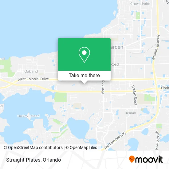 Mapa de Straight Plates