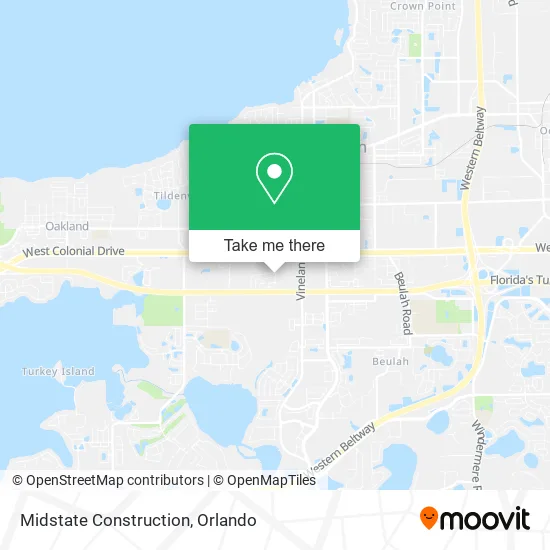 Midstate Construction map