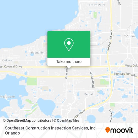 Southeast Construction Inspection Services, Inc. map