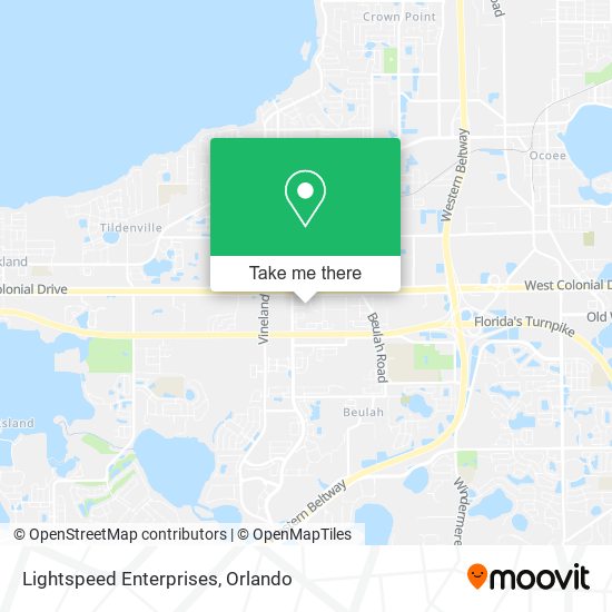 Mapa de Lightspeed Enterprises