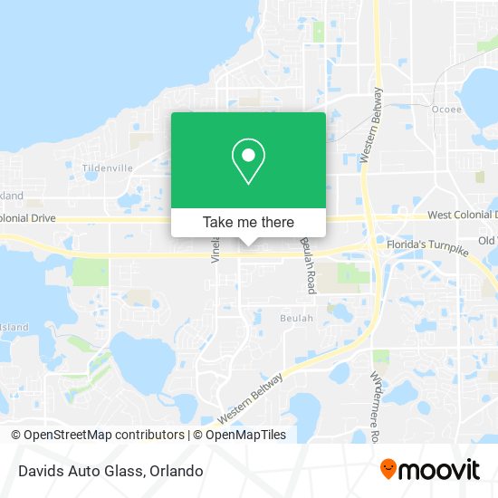 Davids Auto Glass map