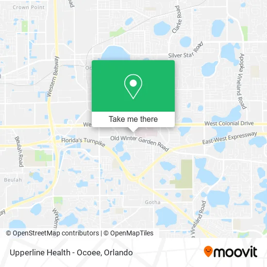 Upperline Health - Ocoee map