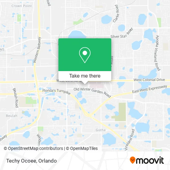 Techy Ocoee map