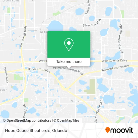 Hope Ocoee Shepherd's map