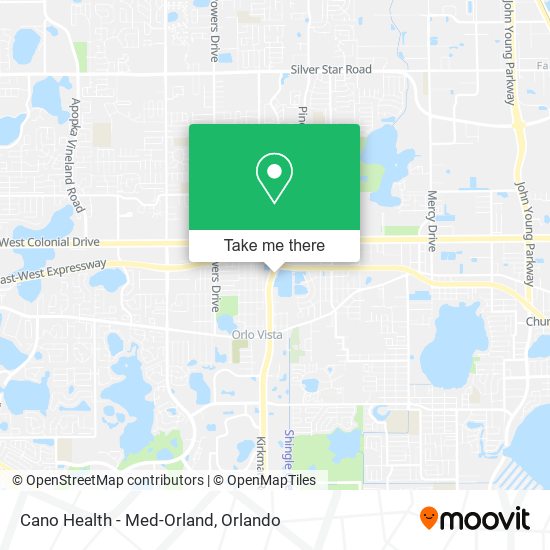 Cano Health - Med-Orland map