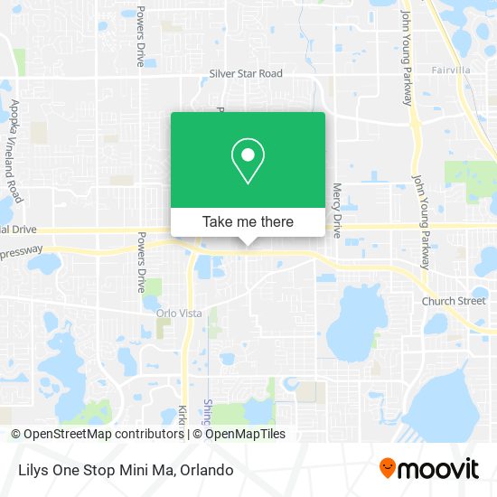 Lilys One Stop Mini Ma map