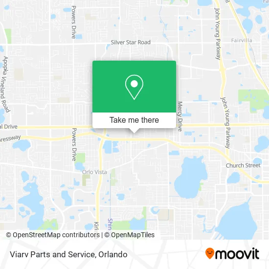 Mapa de Viarv Parts and Service