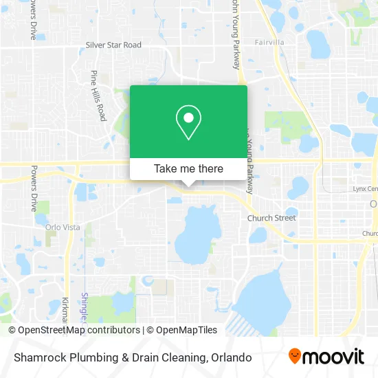 Shamrock Plumbing & Drain Cleaning map