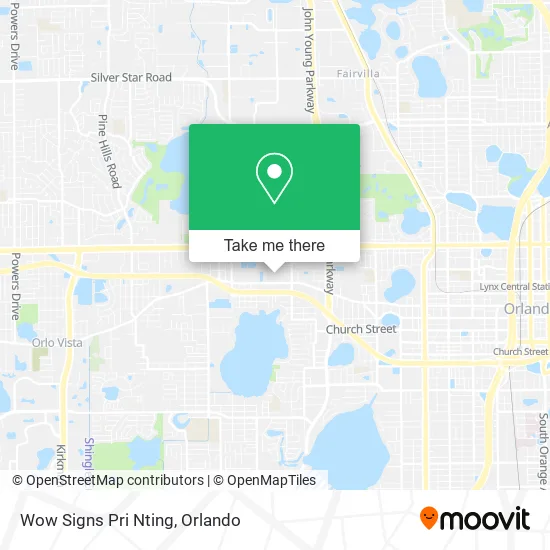 Wow Signs Pri Nting map