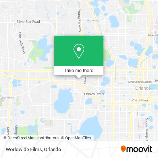 Mapa de Worldwide Films