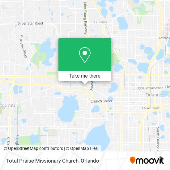 Mapa de Total Praise Missionary Church