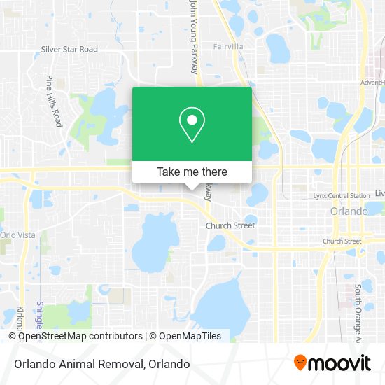 Mapa de Orlando Animal Removal