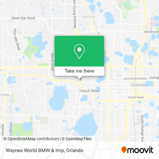 Waynes World BMW & Imp map