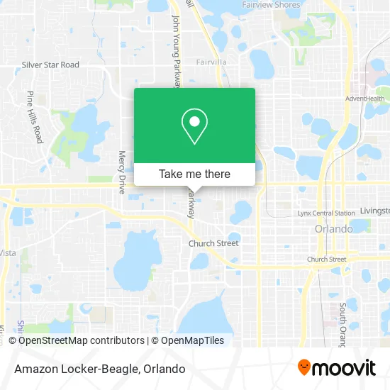Amazon Locker-Beagle map