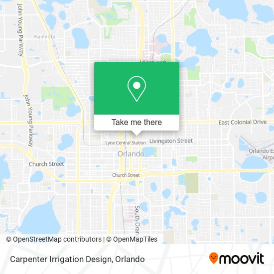 Mapa de Carpenter Irrigation Design