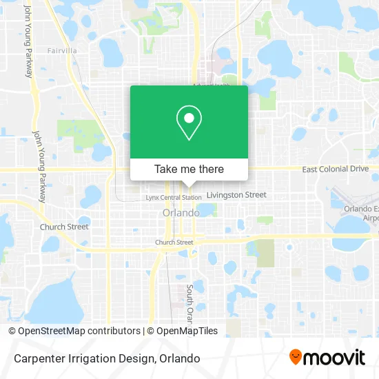 Carpenter Irrigation Design map
