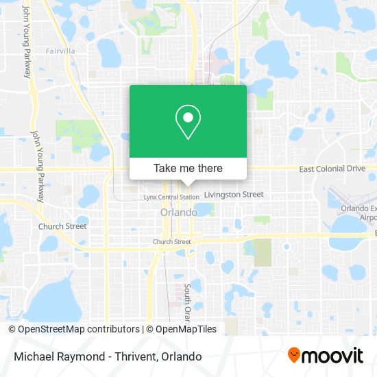 Michael Raymond - Thrivent map