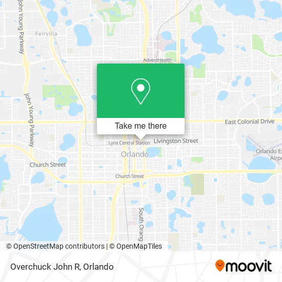 Overchuck John R map