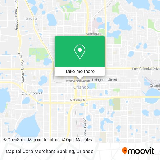 Capital Corp Merchant Banking map