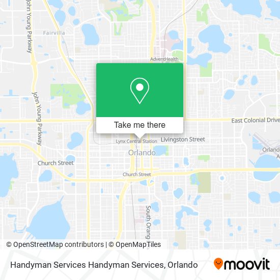 Mapa de Handyman Services Handyman Services