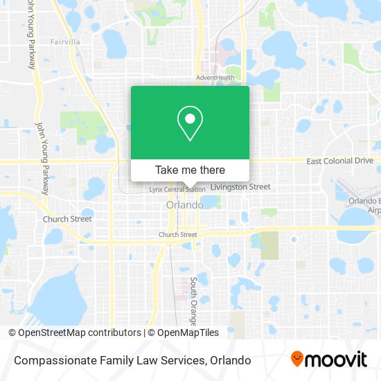 Compassionate Family Law Services map